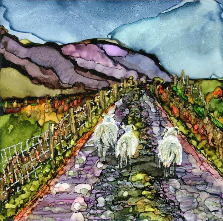 Country Lane | Ireland | Moody Hues